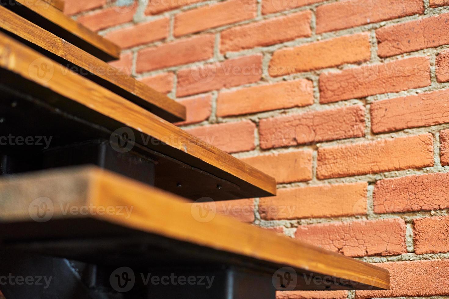 Stairs in loft apartment photo