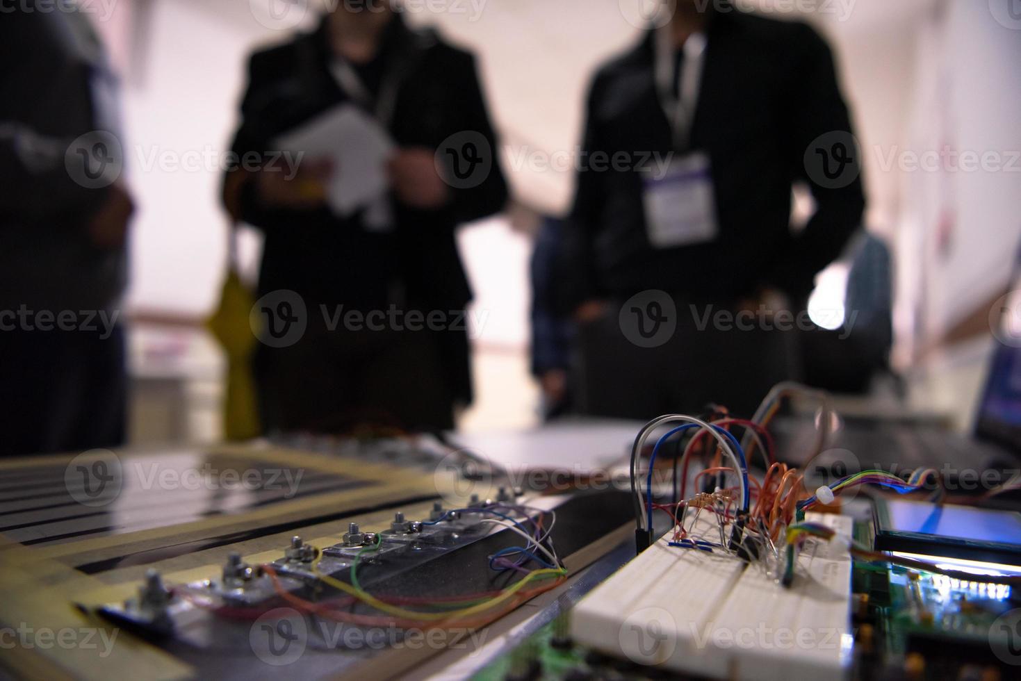 high technology electric circuit motherboard photo