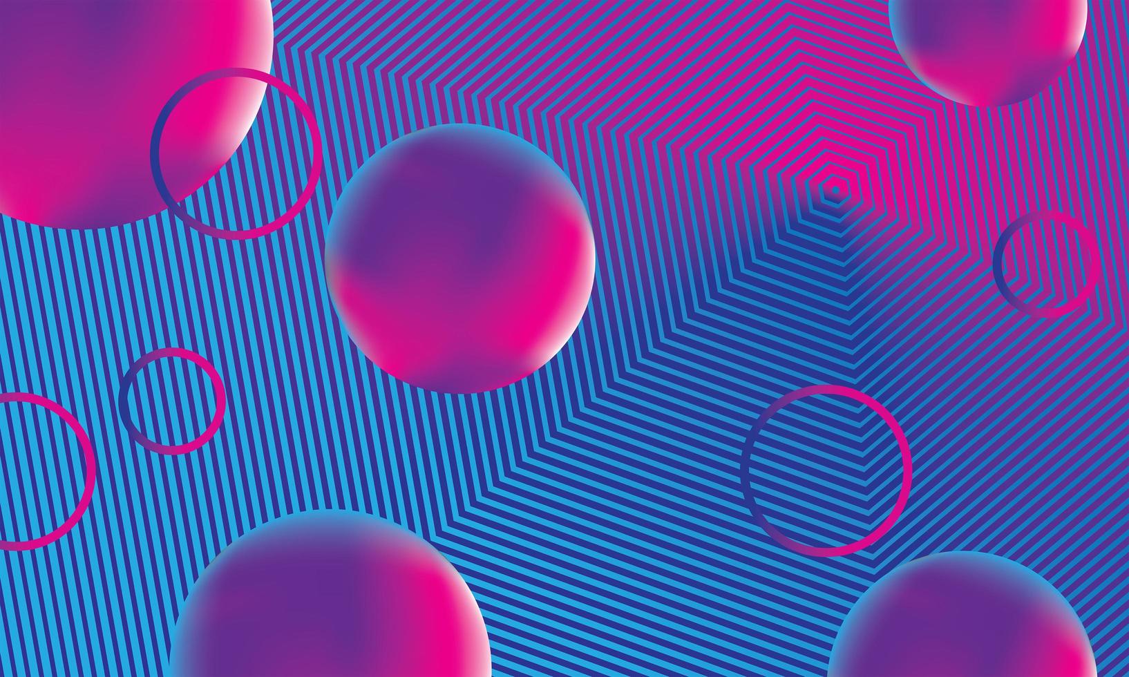 Modern geometric shape colorful gradient background photo