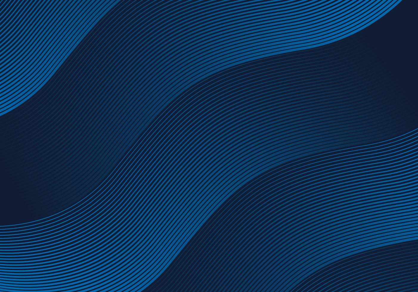 Modern dark blue geometric fluid lines pattern background photo