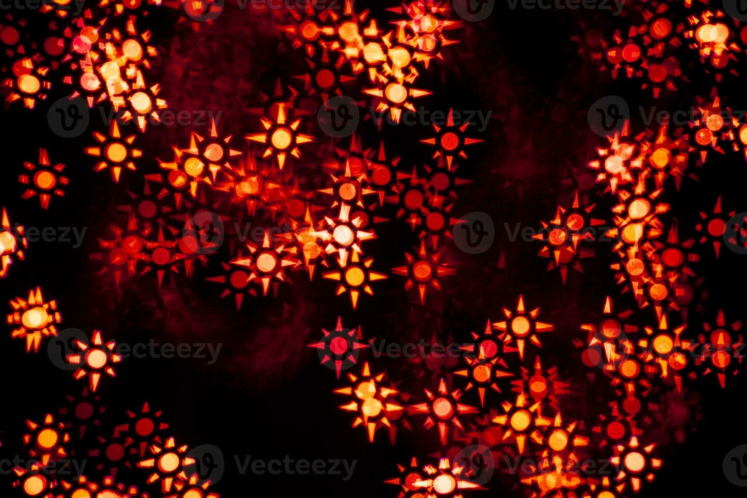 Abstract bokeh light shapes photo