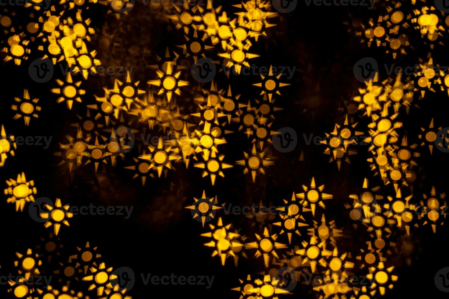 Abstract bokeh light shapes photo