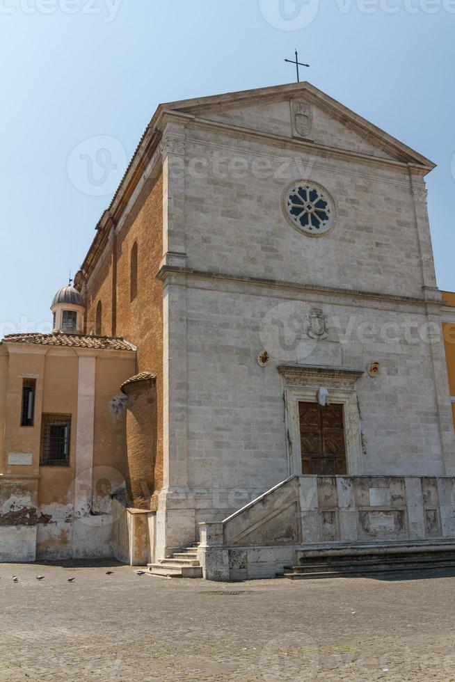 Rome, Italy. Typical architectural details of the old city photo