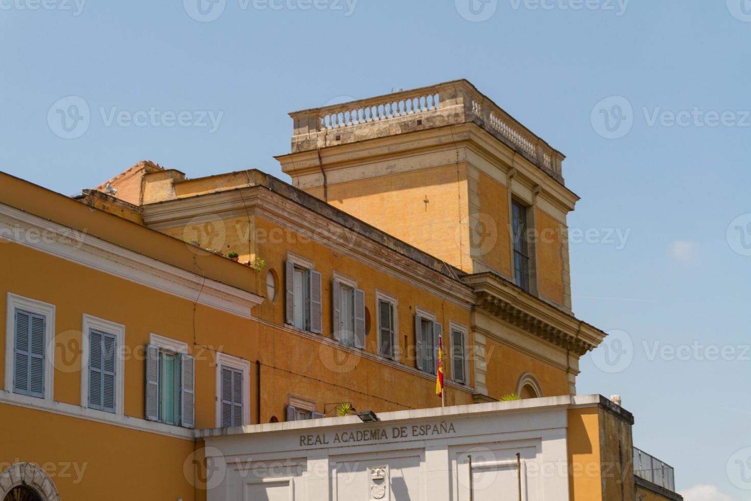 Rome, Italy. Typical architectural details of the old city photo