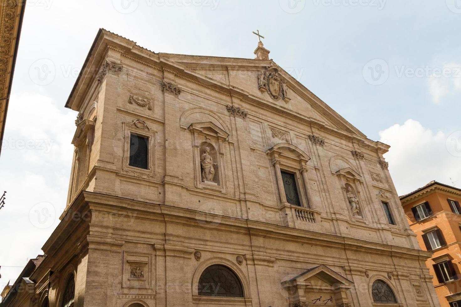 Great church in center of Rome, Italy. photo