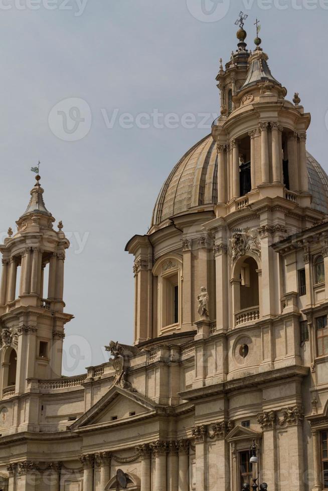 Saint Agnese in Agone in Piazza Navona, Rome, Italy photo