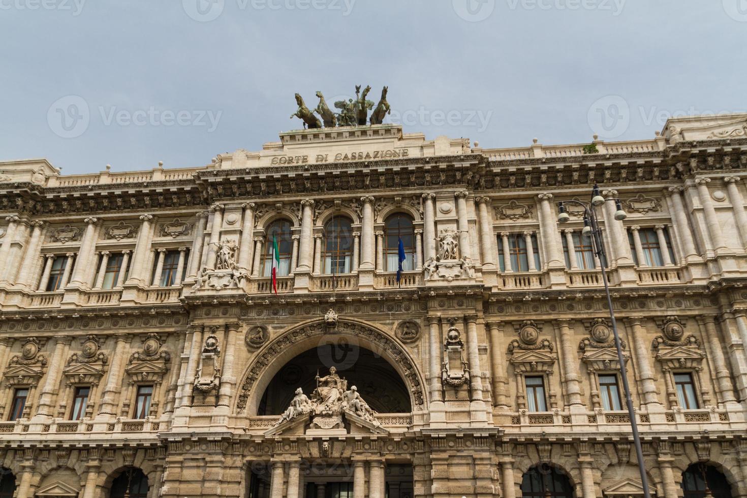 Roma, Italia. detalles arquitectónicos típicos de la ciudad vieja foto