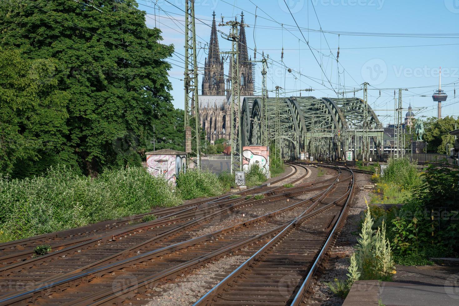 Urban infrastructure, railway system photo