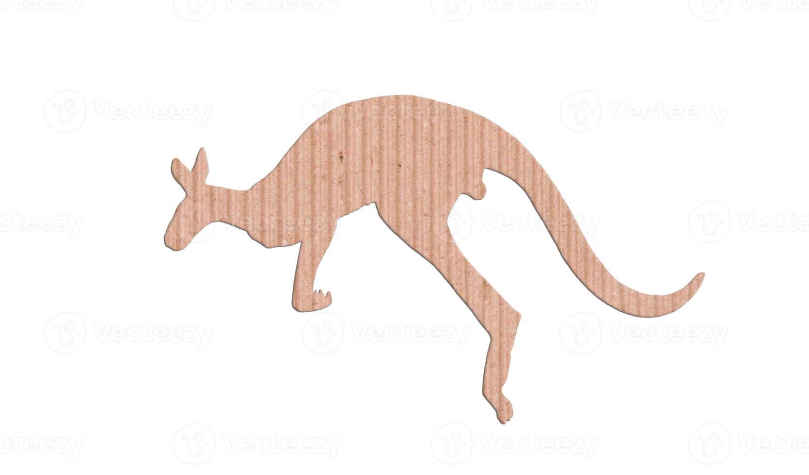 kangaroo shape paper box photo