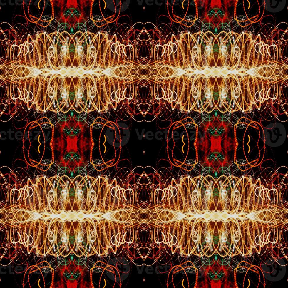 Night light line,seamless light pattern,abstract background photo