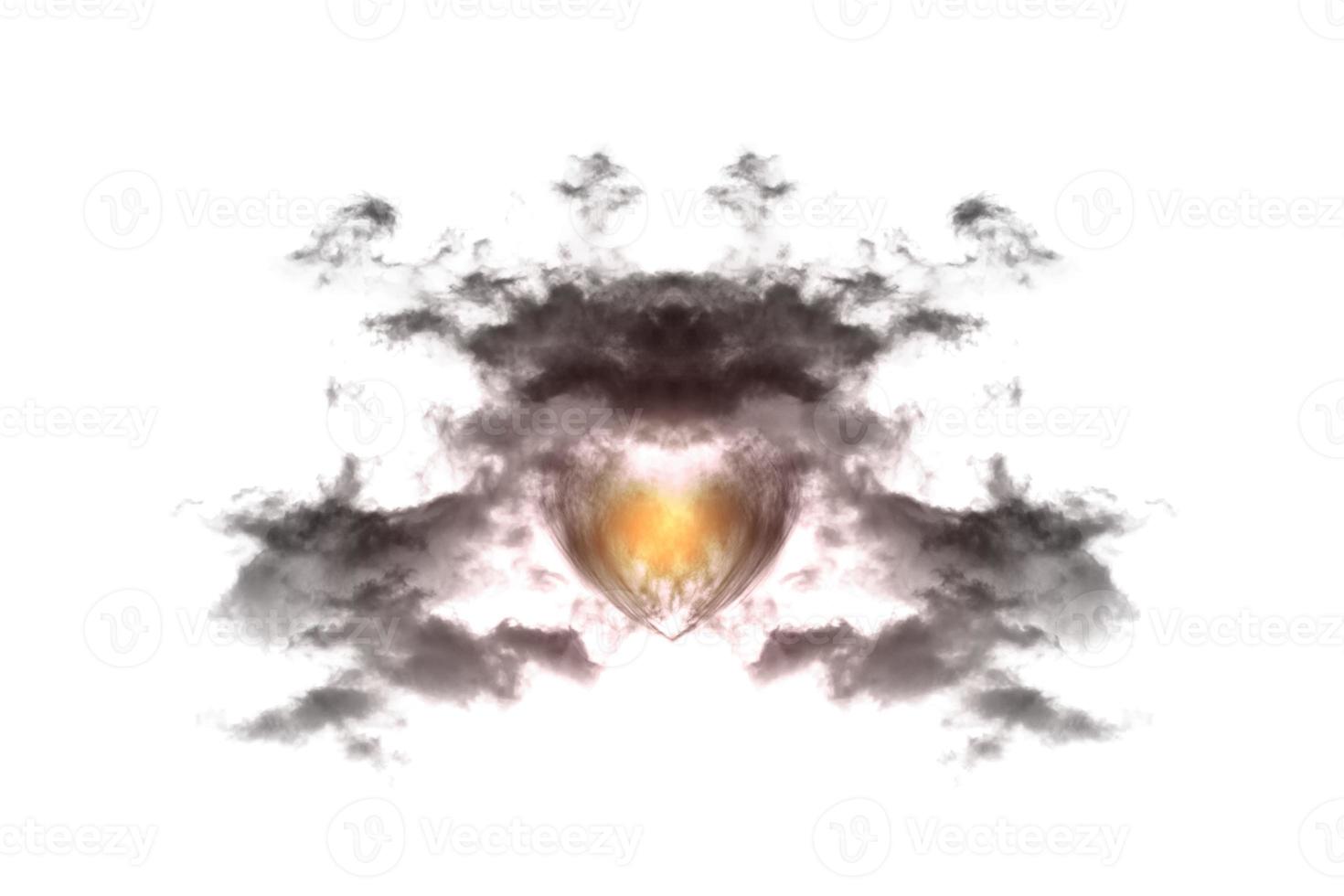 Textured Smoke with light,Abstract black,isolated on white background photo