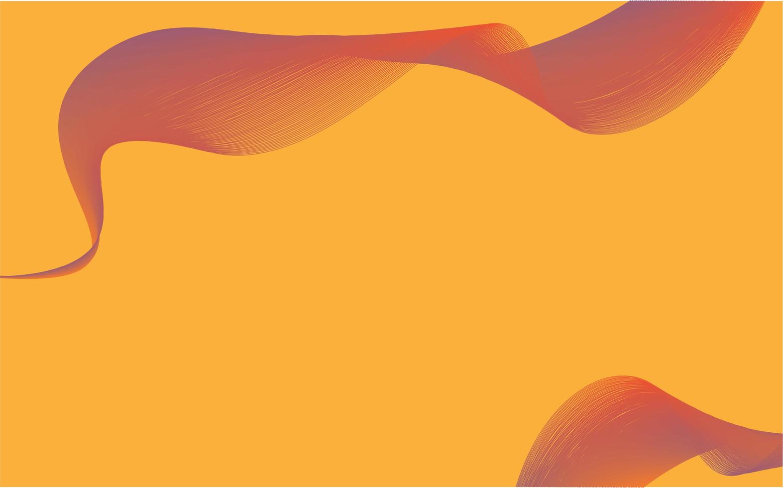 orange background illustration with abstract waves, pastel colors, great for banners, presentations, business cards, web design, social media photo