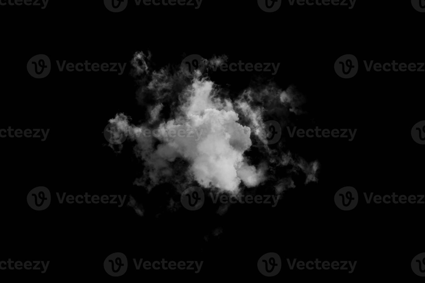 Textured Smoke,Abstract black,isolated on black background photo