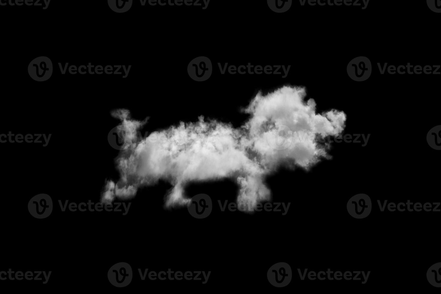 Textured Smoke,Abstract black,isolated on black background photo