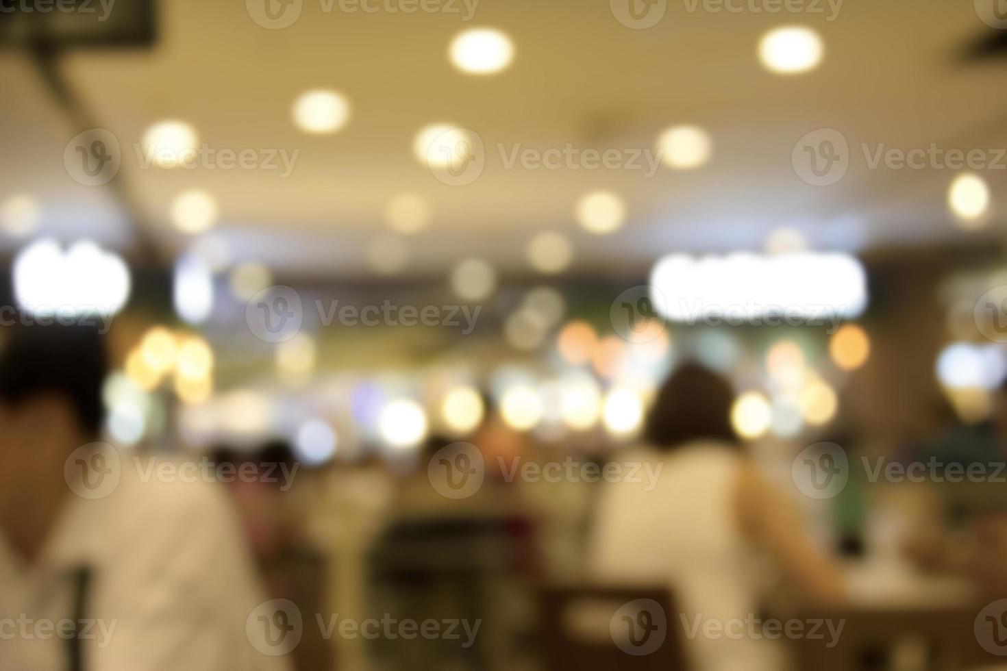 Restaurant blur background,Abstract Blurred photo