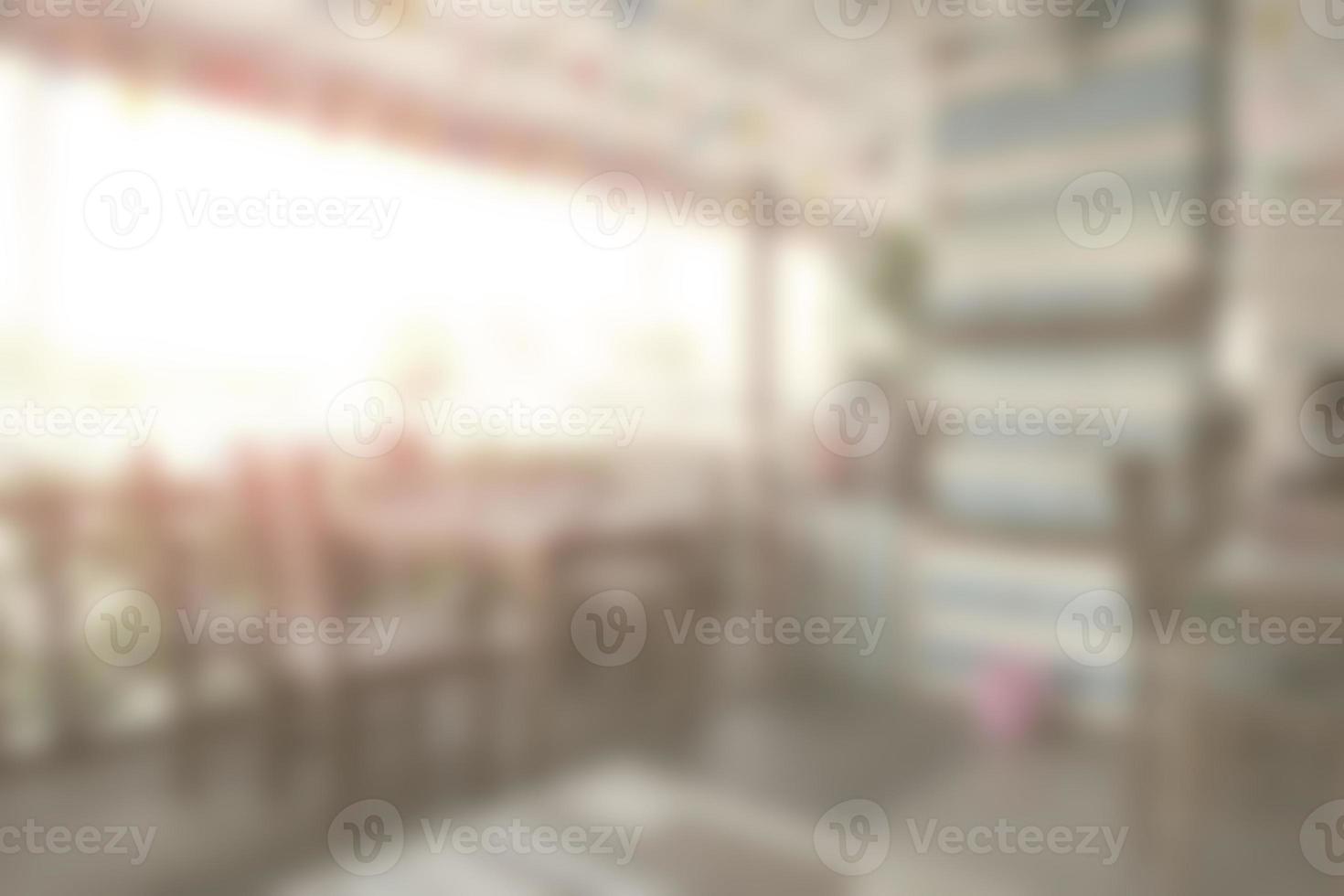 restaurant blur background photo