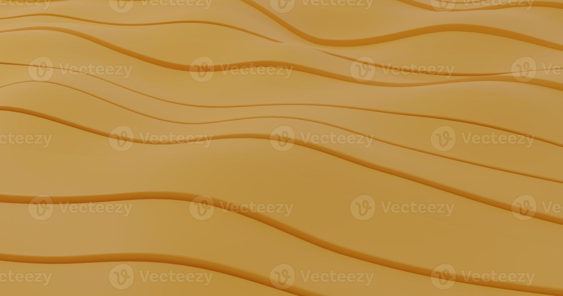 abstract solid orange wave photo