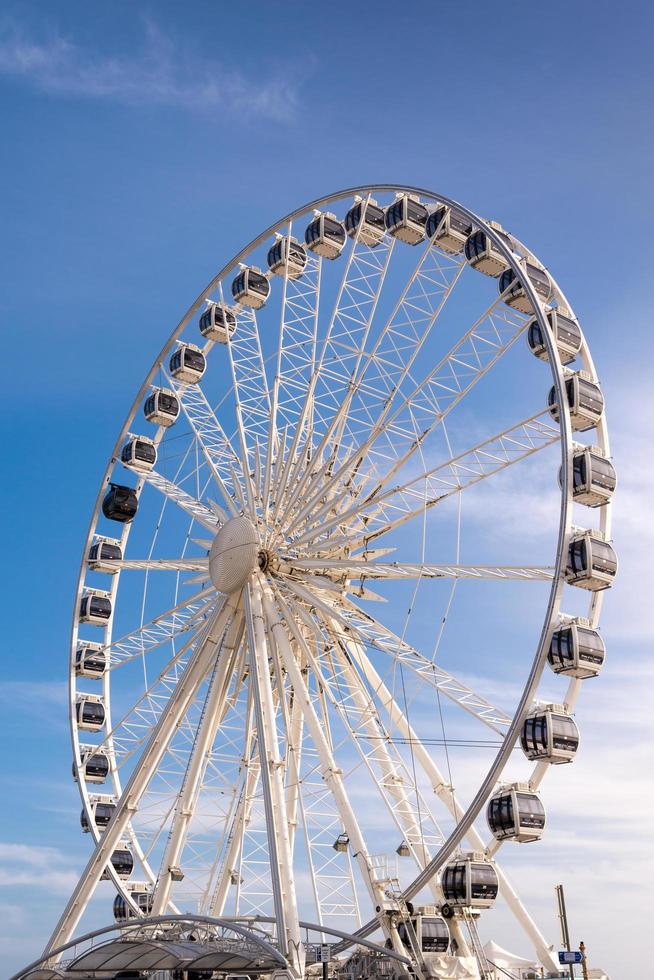 BRIGHTON, EAST SUSSEX, UK - JANUARY 27. View of the ferris wheel in Brighton on January 27, 2013 photo