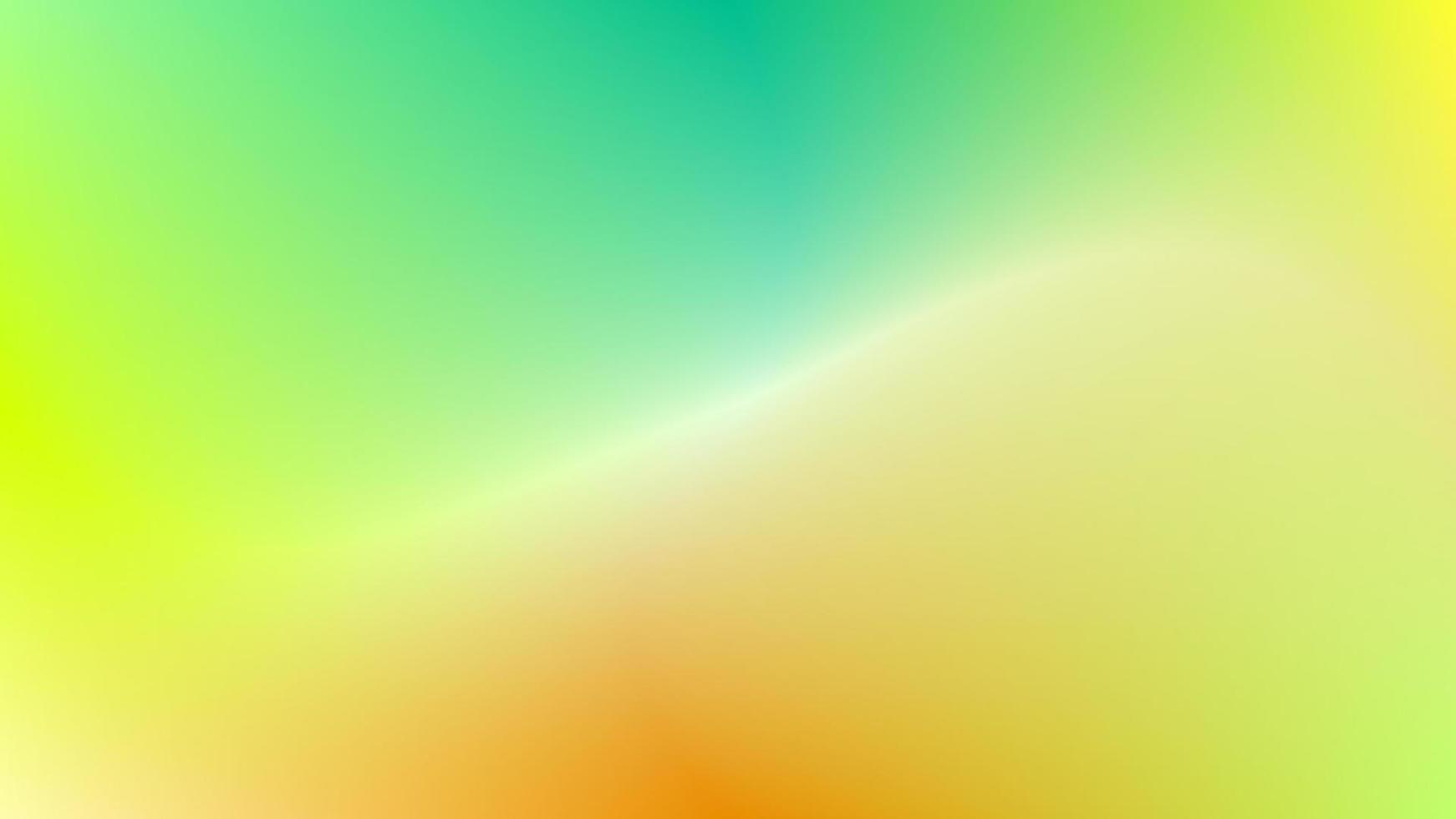 smooth abstract gradient background in yellow red and green vector