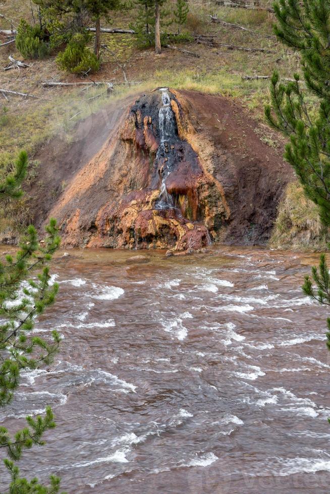 Chocolate Pot in Yellowstone National Park photo