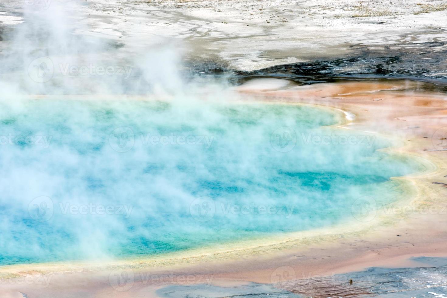 Grand Prismatic Spring in Yellowstone National Park photo