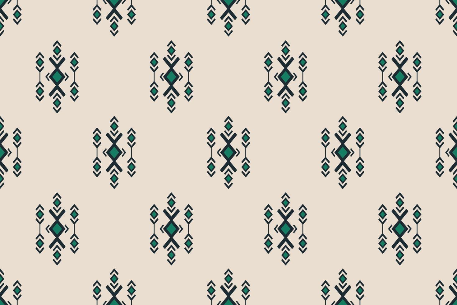 Geometric ethnic oriental seamless pattern traditional. Fabric Indian style. Design for background, wallpaper, vector illustration, fabric, clothing, carpet, textile, batik, embroidery.