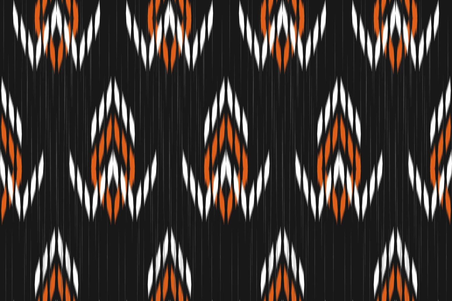 Ethnic ikat seamless pattern traditional. Design for background, wallpaper, vector illustration, fabric, clothing, carpet, textile, batik, embroidery.