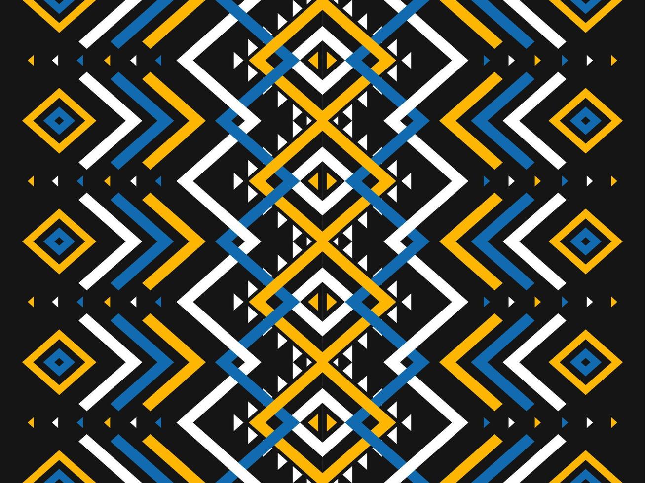 Geometric ethnic seamless pattern in tribal. American, Mexican style. Design for background, wallpaper, vector illustration, fabric, clothing, carpet, textile, batik, embroidery.