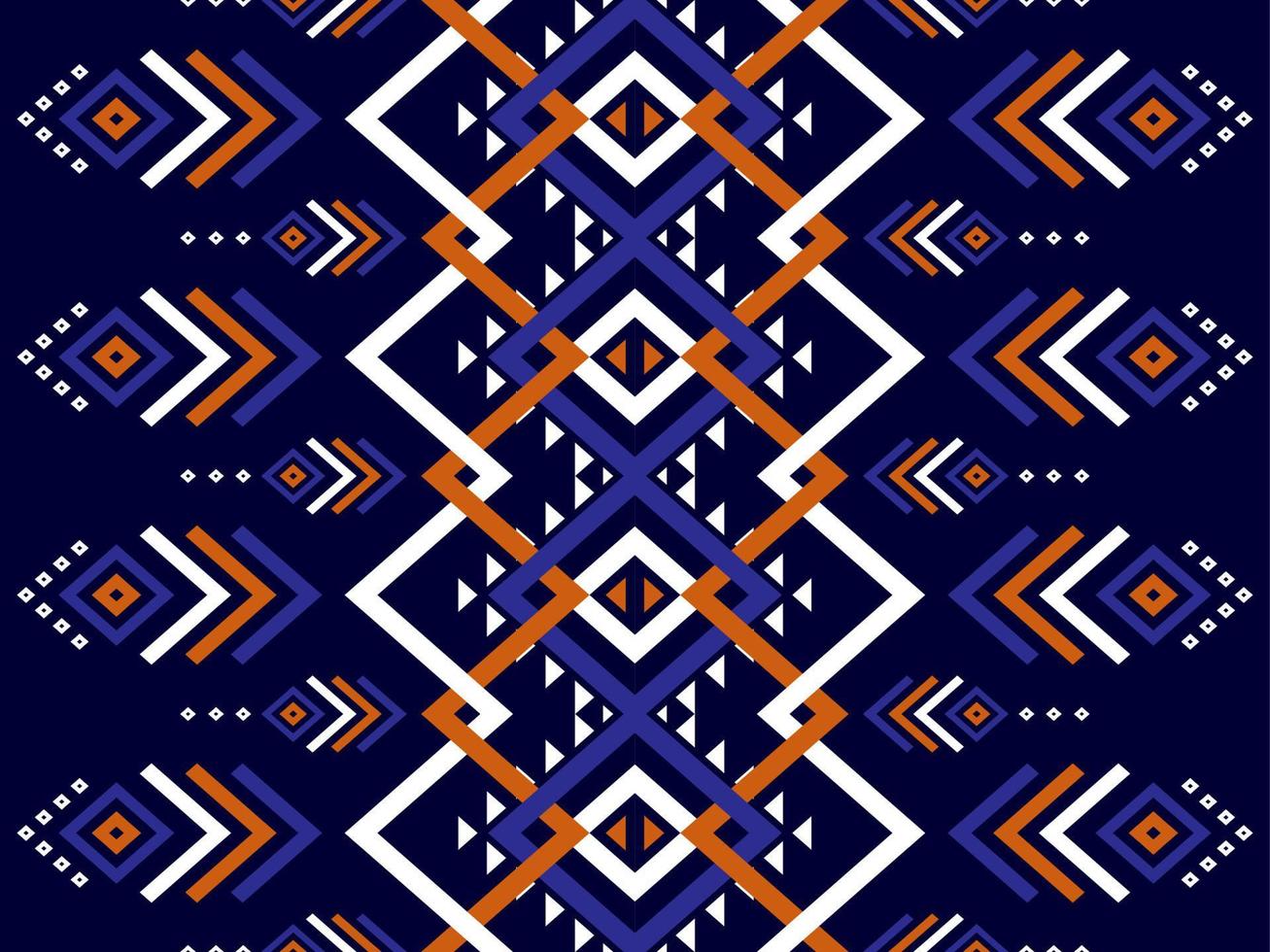 Geometric ethnic seamless pattern in tribal. American, Mexican style. Design for background, wallpaper, vector illustration, fabric, clothing, carpet, textile, batik, embroidery.