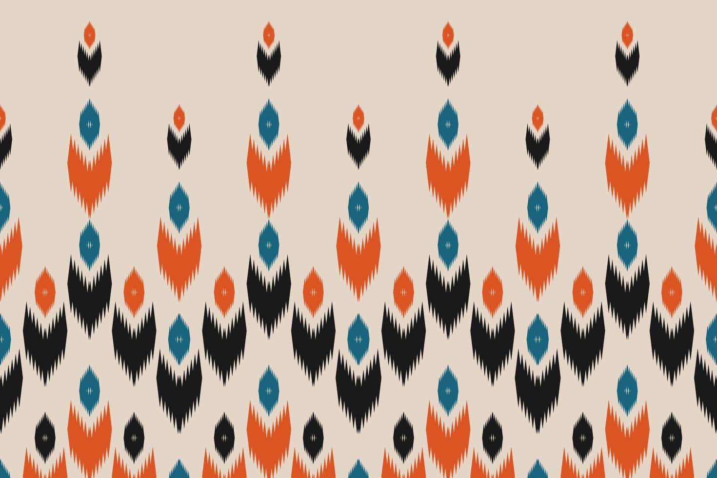 Abstract ethnic pattern art. Ikat seamless pattern traditional. American, Mexican style. Design for background, wallpaper, vector illustration, fabric, clothing, carpet, textile, batik, embroidery.
