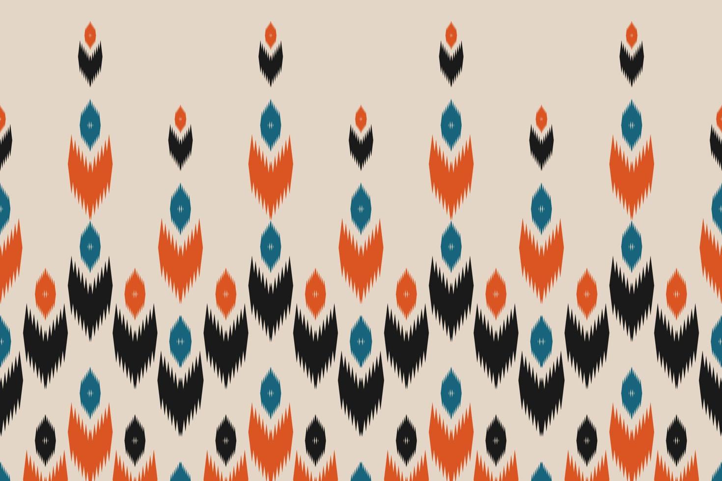 Abstract ethnic pattern art. Ikat seamless pattern traditional. American, Mexican style. Design for background, wallpaper, vector illustration, fabric, clothing, carpet, textile, batik, embroidery.