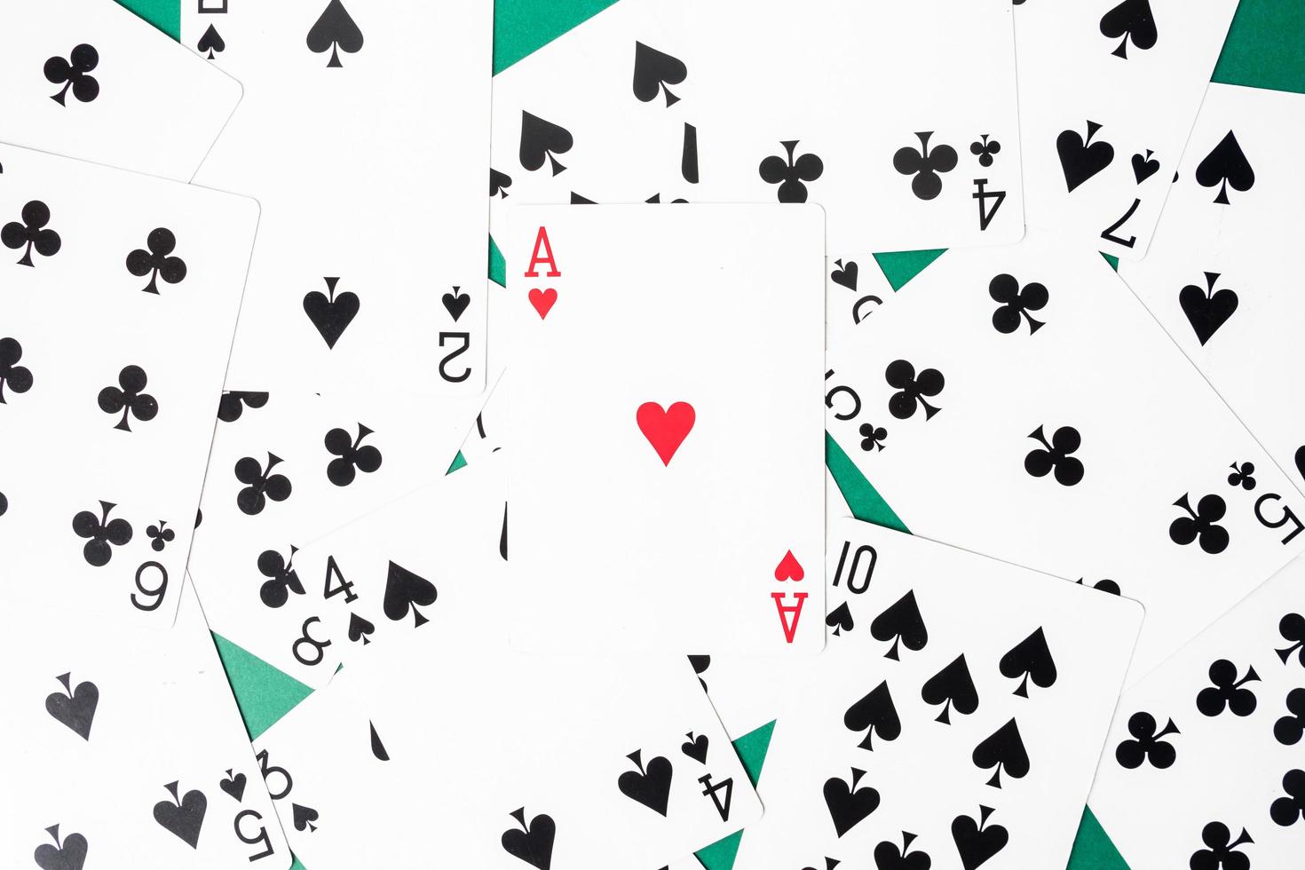 Background of Playing cards. photo