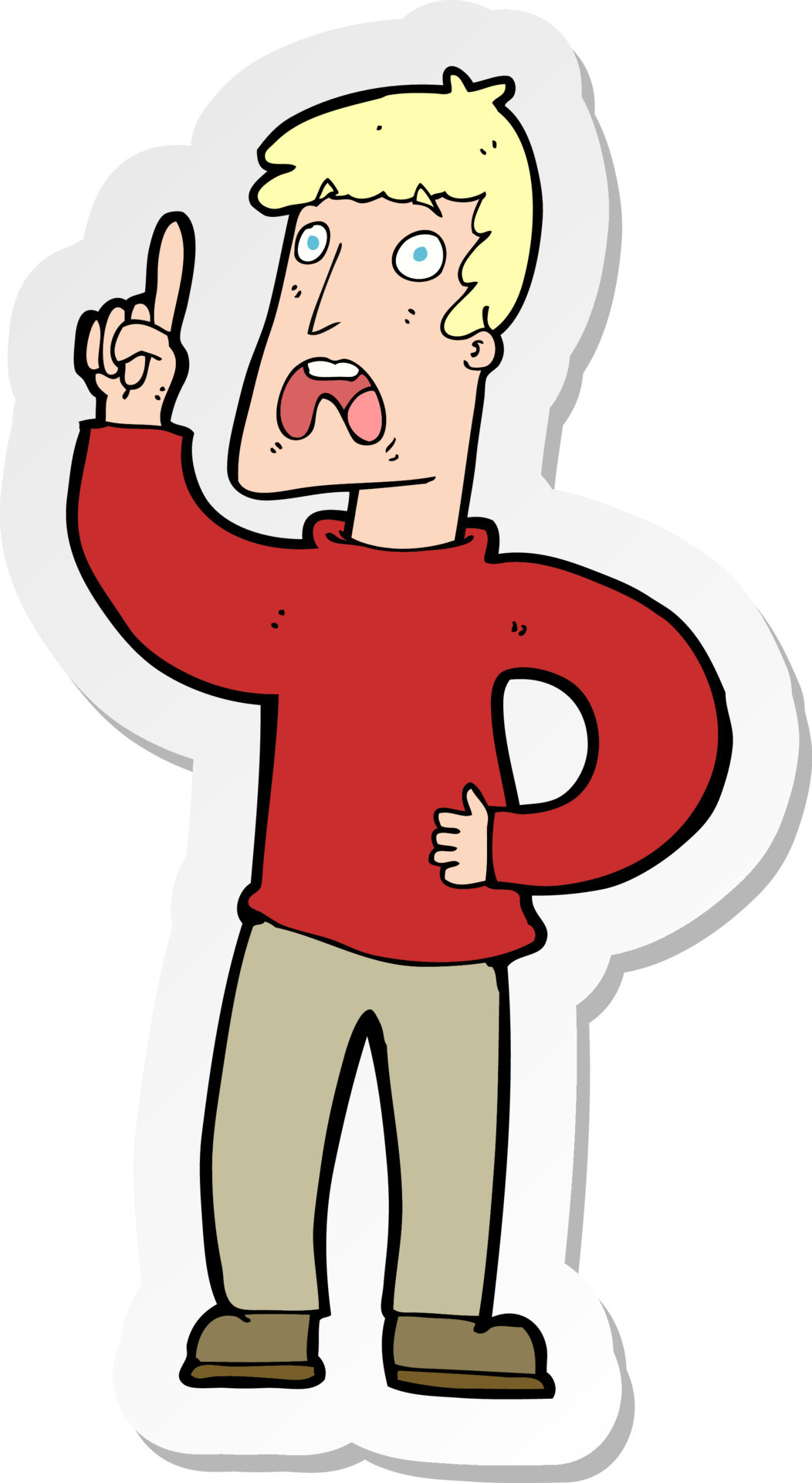 Sticker Of A Cartoon Man With Complaint 10721323 Vector Art At Vecteezy sticker-of-a-cartoon-man-with-complaint-10721323-vector-art-at-vecteezy