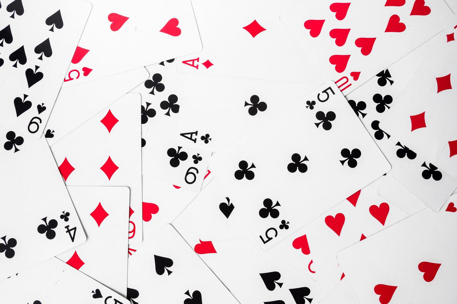 Background of Playing cards. photo