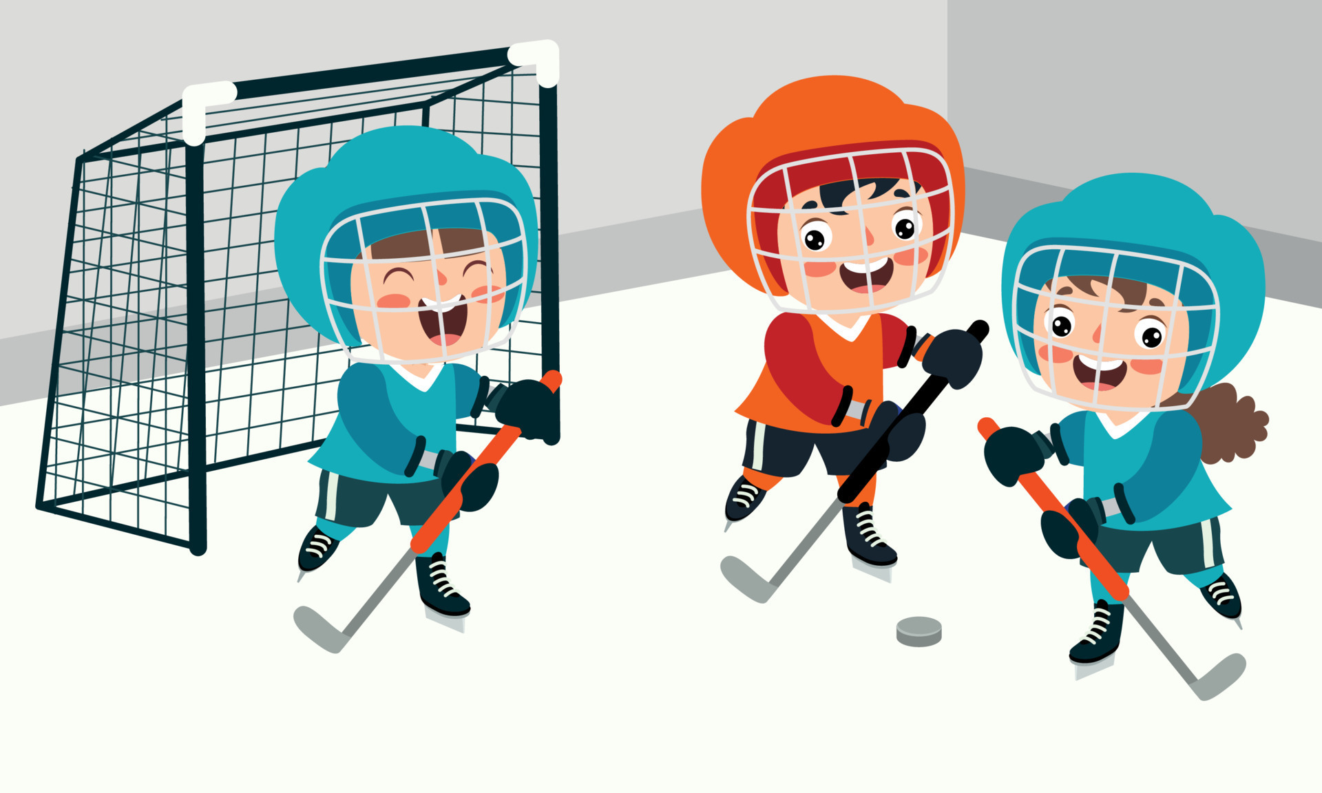 Cartoon Illustration Of A Kid Playing Ice Hockey 10721747 Vector Art At cartoon-illustration-of-a-kid-playing-ice-hockey-10721747-vector-art-at