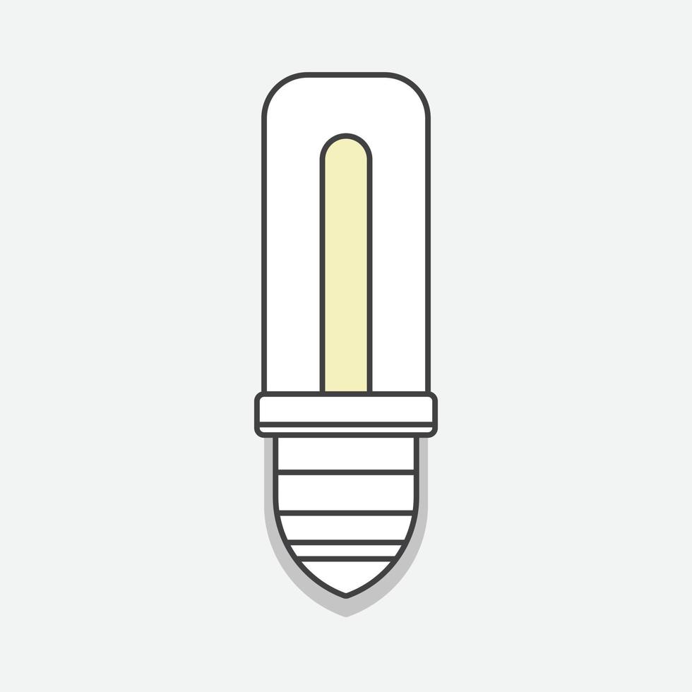 invention in innovation illuminated bright lightbulb electricity vector illustration