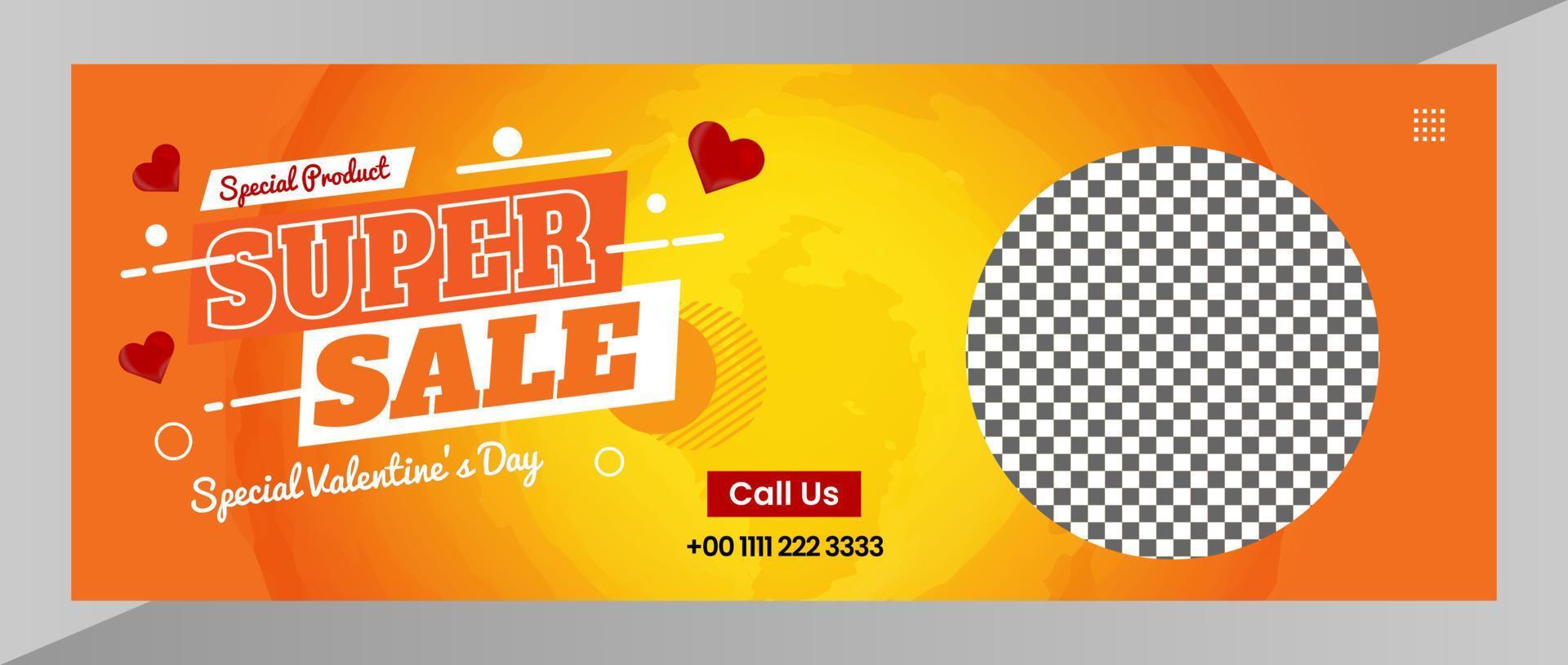 Cake sale or banner layout flyer template vector