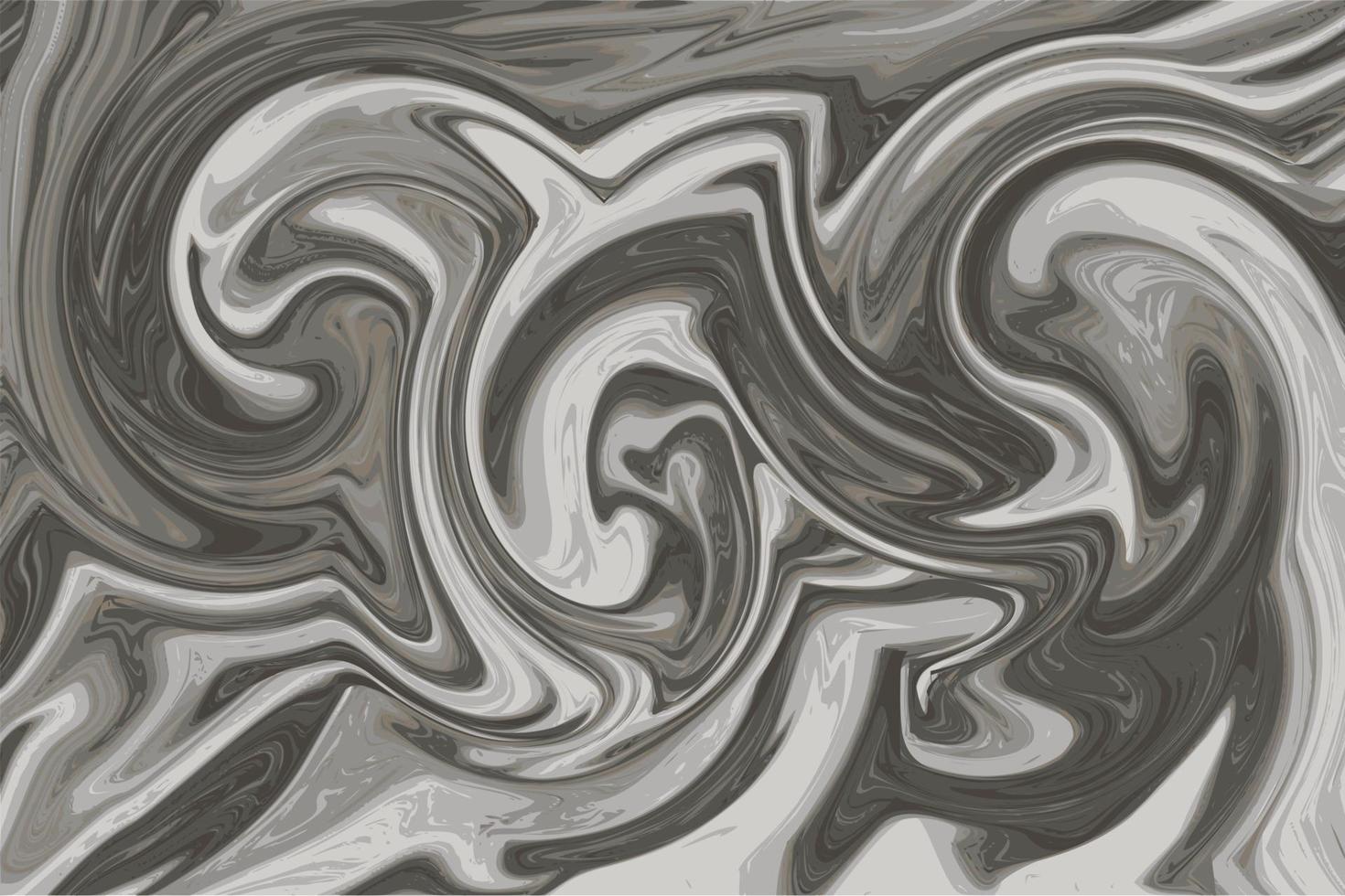 Abstract colorful marble fluid metalic liquid background design. vector