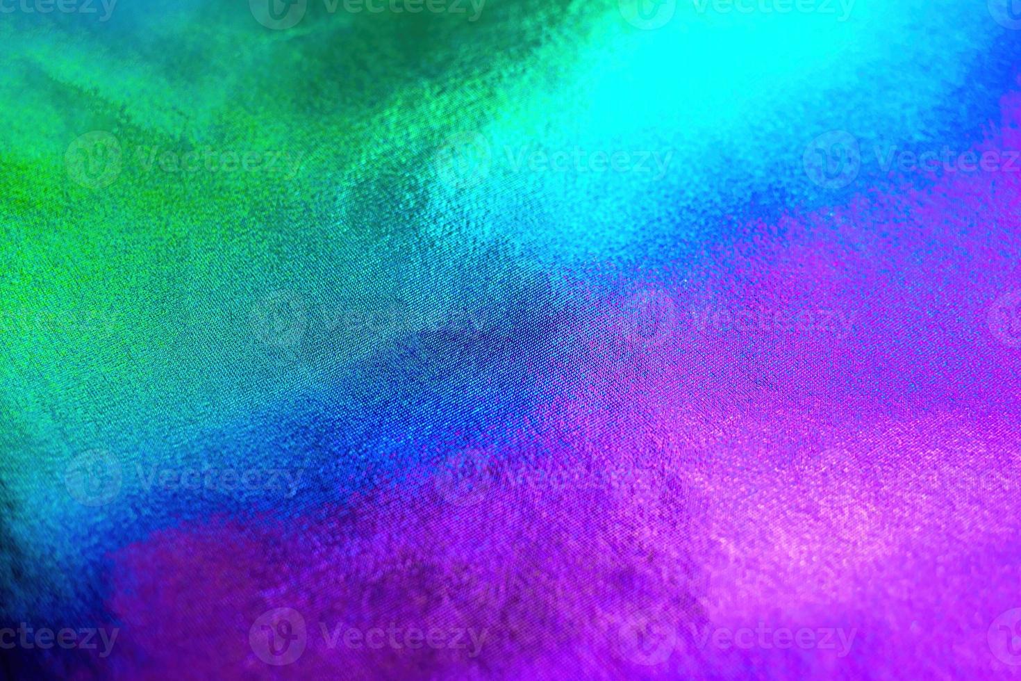 Rainbow holographic background. Neon and holographic gradient. photo