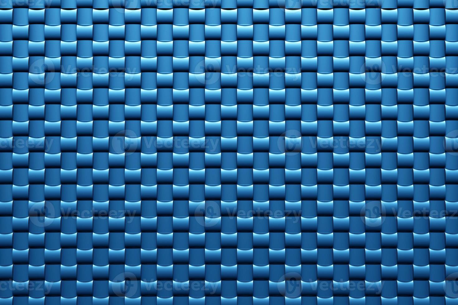 3d illustration blue  geometric pattern . Set of squares on monocrome background, pattern. Geometry  background, pattern photo