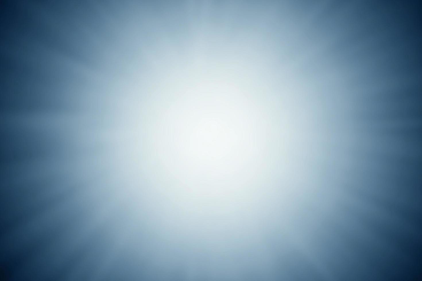 Blurred blue abstract light rays background. photo