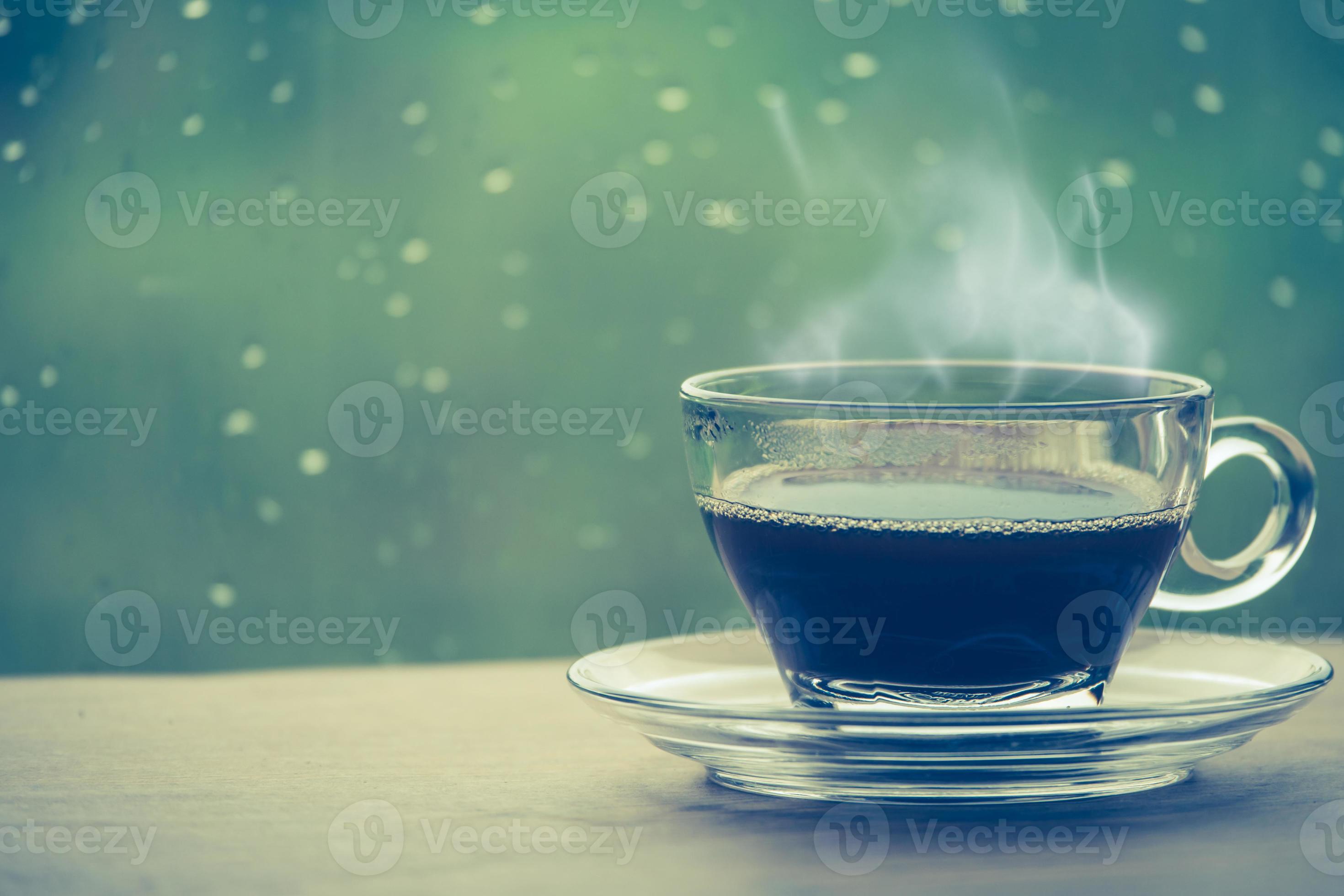Cup Of Coffee On The Table Inside The Window Coffee Break In The Morning With Rainy Day Relaxing And Refreshing Concepts Stock Photo At Vecteezy