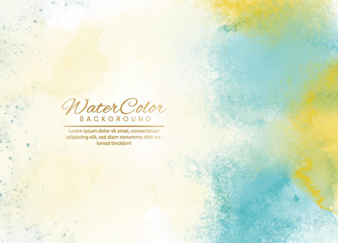 abstract watercolor textured background. Design for your date, postcard, banner, logo. vector