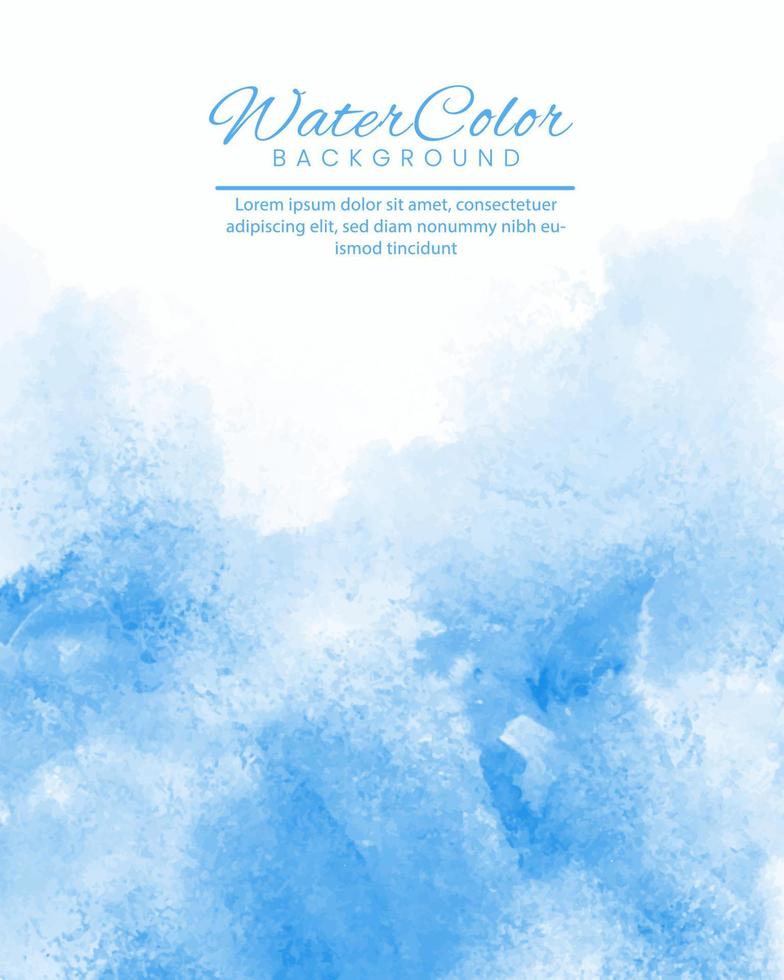 abstract watercolor textured background. Design for your date, postcard, banner, logo. vector