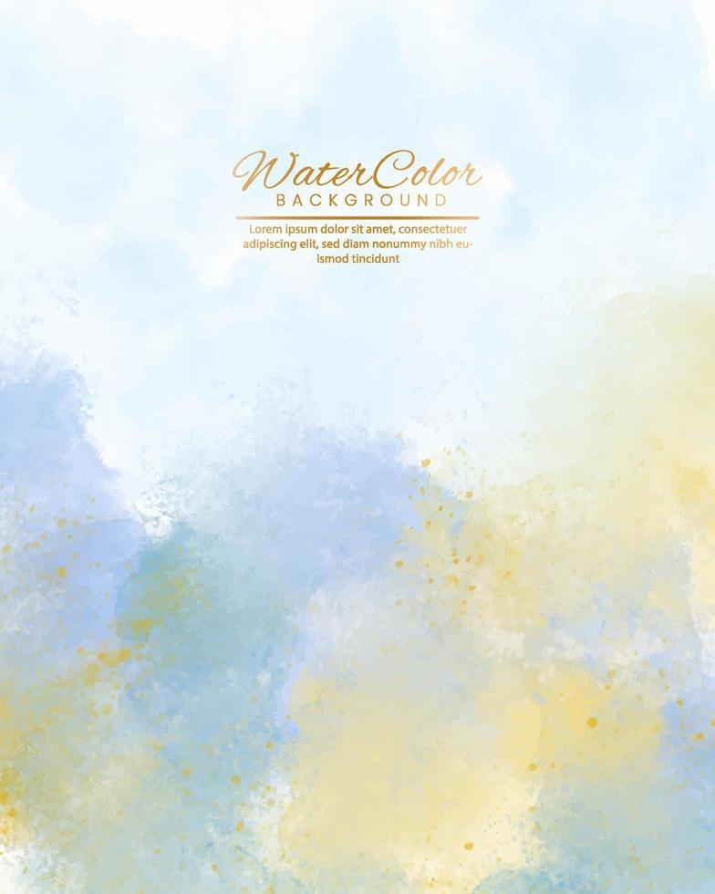abstract watercolor textured background. Design for your date, postcard, banner, logo. vector