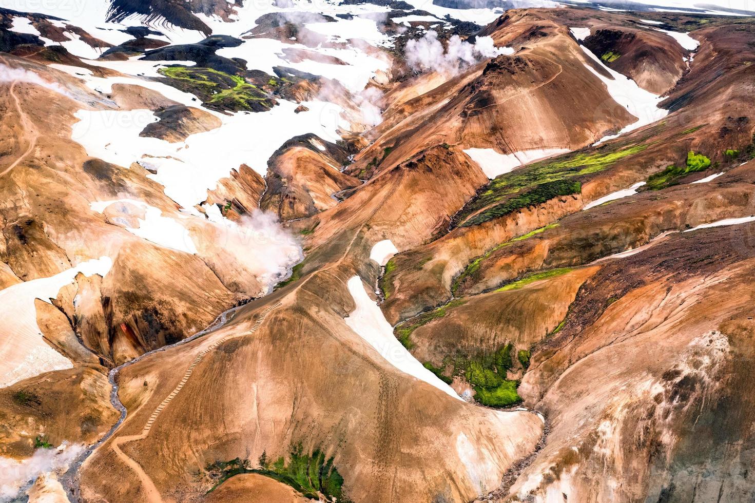 ICELAND Kerlingarfjöll 写真集 Standing here felt unreal. The steaming earth, vivid colors