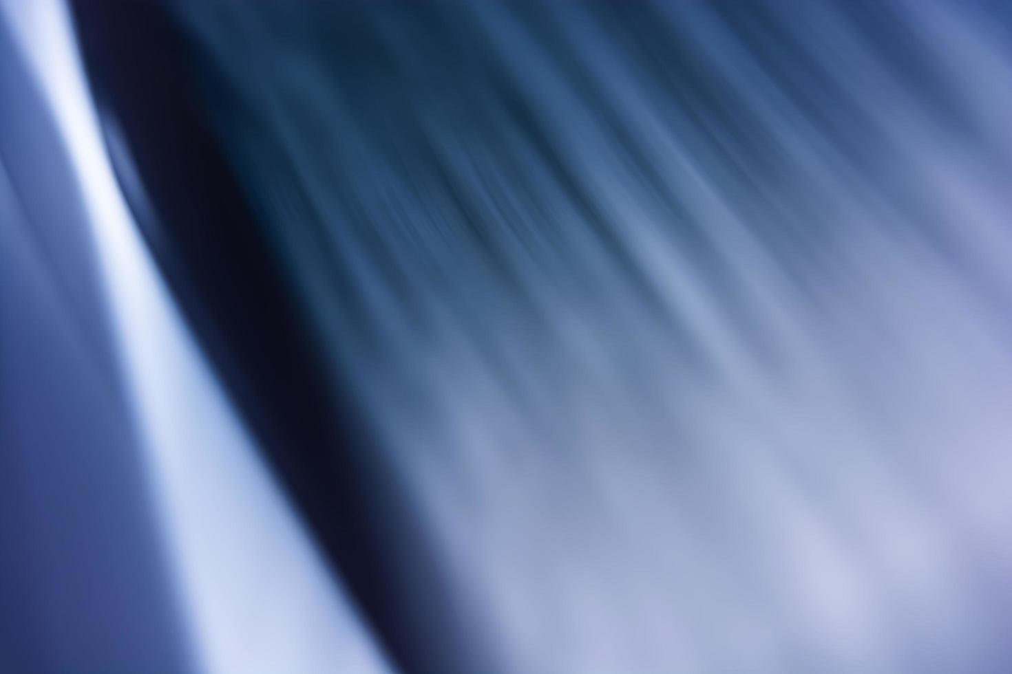 Abstraction. Blue softly blurred curtain. photo