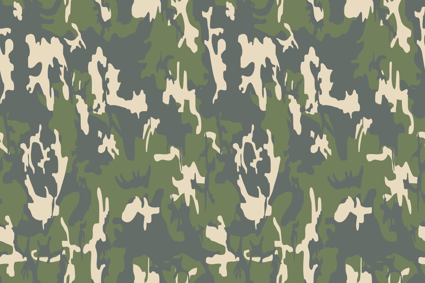 Army military camouflage pattern texture flat background. vector