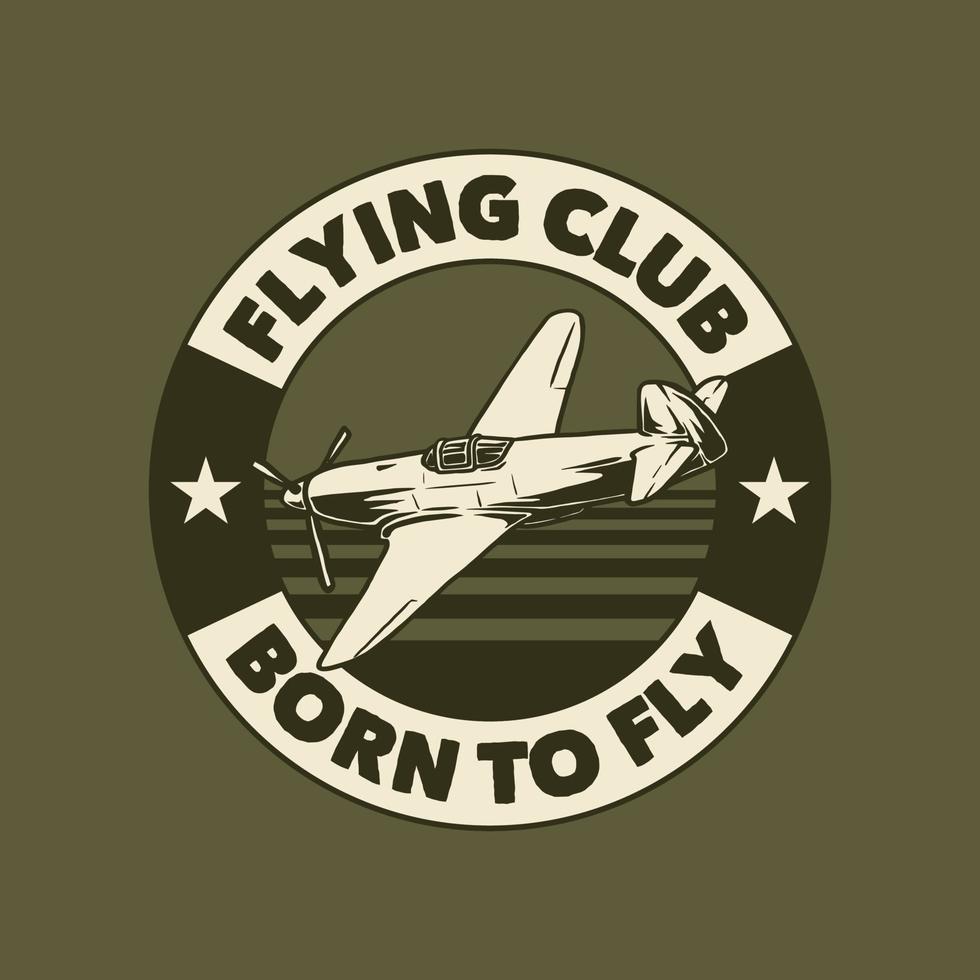 Aviation badges logos and emblems labels vector