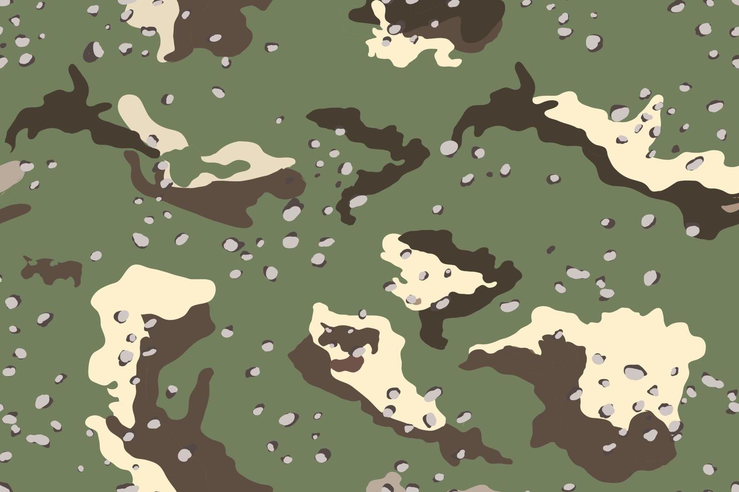 Army military camouflage pattern texture flat background. vector
